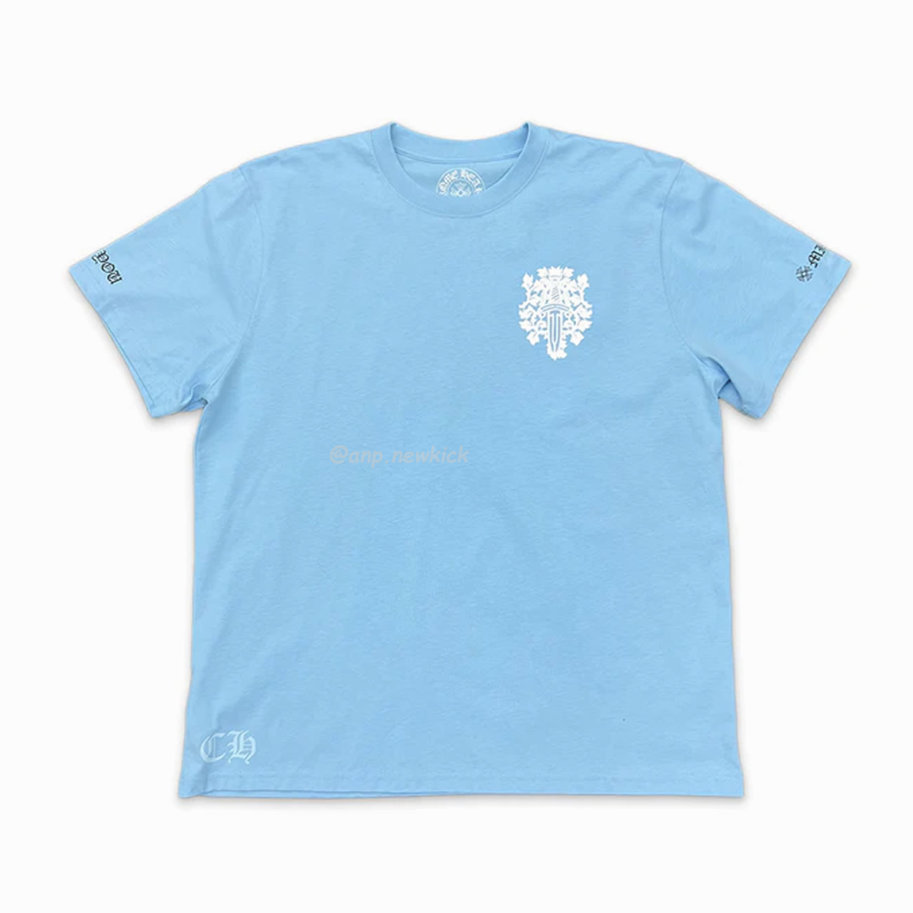 Chrome Hearts Vine Dagger T Shirt Baby Blue (1) - newkick.vip